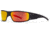 Gatorz Magnum Sunglasses, Blackout Frame, Smoke Polarized w/Sunburst Mirror Lens, GZ-01-014