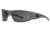 Gatorz Magnum Sunglasses, Cerakote Gunmetal Frame, Smoke Polarized w/Blue Mirror Lens, GZ-01-111