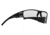 Gatorz Magnum Z Ansi Z87.1 Sunglasses, Matte Black Frame, Clear W/ Anti-Fog Lens, MAGZBLK06A