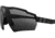 Gatorz Milspec Ballistic Z87.1 Sunglasses, Black Cerakote Frame, Smoke Lens, Blackout Logo, One Size, GZ-10-401