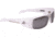Gatorz Mlkmwh02pMwh Malkin Matte White Frame Chrome Polarized Lens Sunglasses