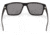 Gatorz Patriot Delta Sunglasses, Matte Black w/ American Flag Frame, Smoke Polarized Lens, AM-GDELBLK01P