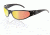 Gatorz Radiator Sunglasses, Black Frame, Smoked Polarized w/Sunburst Lens, Polarized, RADBLK13P