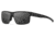 Gatorz Rig Sunglasses, Black Frame with Black Logo, MilSpec Ballistic, Anti-Fog Smoke Lenses, GZ-14-002