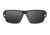 Gatorz Rig Sunglasses, Black Frame with Black Logo, OPz Smoke Lenses, GZ-14-010