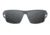 Gatorz Rig Sunglasses, Slate Frame with Black Logo, Smoke Lenses, GZ-14-100