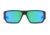 Gatorz Specter Sunglasses, Cerakote Black Frame, Brown Polarized w/Silver Mirror Lens, GZ-08-422