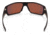 Gatorz Specter Sunglasses, Cerakote Black Frame, Brown Polarized w/Silver Mirror Lens, GZ-08-422