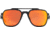 Gatorz Stark Sunglasses, Blackout Frame, Smoke Polarized w/Sunburst Mirror Lens, GZ-06-014