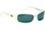 Gatorz Avalon Sunglasses, White Frame, Grey Lens