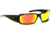 Gatorz Boxster Sunglasses, Black Frame, Sunburst Lens