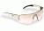 Gatorz Competitor Sunglasses, Polish Frame, Pink Gradient Lens
