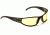 Gatorz Converter Sun Glasses, Black Frame, Yellow Lens