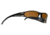 Gatorz Wraptor Sunglasses, Black Frame, Brown Lens WRABLK03