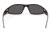 Gatorz Wraptor Sunglasses, Black Frame, Grey Lens, WRABLK01