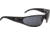 Gatorz Wraptor Sunglasses, Black Frame, Grey Lens, WRABLK01