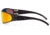 Gatorz Wraptor Sunglasses, Blackout Frame, Smoke Polarized w/Sunburst Mirror Lens, WRABLK13PMBP