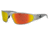 Gatorz Wraptor Sunglasses, Brushed Frame, Sunburst Lens, WRABRU13M