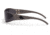 Gatorz Wraptor Sunglasses, Cerakote Gunmetal Frame, Smoke Polarized, WRAGUN01PMBP