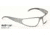 Gatorz Wraptor, Gunmetal Frame, Clear Lens