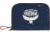Girls With Guns Handgun Cases, 10 in Long, Full-Size, Lockable Keyring, Ultra-Soft Lining, Foam Padding, Navy w/GWG Freedom Graphic, 9071