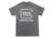 Glock Big Logo T-Shirt HT Grey, 3XL