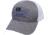 Glock AS10071 Blue Line Hat With Flag Gray/White Cotton/Mesh Snapback