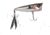 Googan Squad Blooper Hard Bait, 2 3/4in, 3/8 oz, Silver Flash, 10-01-GGS-10008G