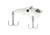 Googan Squad Rip Hard Bait, 2in, 1/2oz, Pearl, 10-01-GGS-10022C
