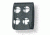 Gould &amp; Goodrich B129- 4-Pack Quad Snap Belt Keeper 