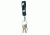 Gould &amp; Goodrich K-Force Key Strap, Nickel, Black Weave, K122W
