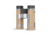GoView ZOOMR 10x34mm Roof Prism Binoculars, Light Brown, 4260527415947