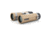 GoView ZOOMR 10x34mm Roof Prism Binoculars, Light Brown, 4260527415947