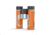 GoView ZOOMR 8x26mm Roof Prism Binoculars, Sunset Orange, 4260527415886