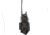 Grey Ghost Gear Radio Pouch, Laminate, Black, Small, GTG0381-2