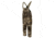 Gsm Muddy TRX Waterproof Sherpa Fleece Bib Overalls Veil Canyon Grey S, MUD-WTP-SHBIB-VCG-S