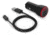 Guardian Angel Car Charger with Micro USB Cable, Black/Red, ELT-CC-M