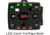 Guardian Angel Micro Series Wearable Safety Light, Red/Green, MCR-R/G