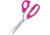 Havels Sew Creative Fabric Scissors, 8in Overall, Stainless Blades, Pink ABS Handles, 30202