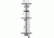 Hawk Treestands Treestands Helium Climbing Stick, Gray, Pack of 3, 2086Z
