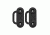 Hazard 4 Stop Gap-1, Pack of 2, Black, HP-SG1-BLK