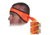 Heat Factory Heated Fleece Headband, Blaze Orange, One Size 1760-BO