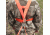 Heavy Hauler Outdoor Gear Nylon Webbing Deer Drag Harness, Blaze Orange, 2in wide HH0065