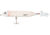 Heddon Feather Super Spook Jr Topwater Walking Bait, 3.5in, 1/2 oz, Bone, X9236F14
