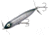 Heddon Wounded Zara Spook Topwater Walking Bait, 3.5in, 1/2 oz, Flitter Shad, XP9255SS