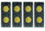 HERO'S PRIDE AirTek 15/16 in Belt Keepers, 4 Pack, Basket Weave, Brass Hardware, Black, 1499WA