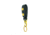 HEROs PRIDE AirTek Metal Clip Standard Key Holder, Brass Hardware, Basket Weave, Black, 1487WA