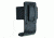 Hero's Pride L-style Radio Holder, Medium, Adjustable, AirTek, Smooth, Black, Medium 1442BP
