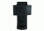 Hero's Pride L-style Radio Holder, Medium, Adjustable, AirTek, Smooth, Black, Medium 1442BP