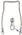 Heros Pride 20in NY Style Link Chain with Clip-on Ends 9068